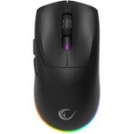 Rampage Bluetooth-kablosuz-kablolu Rgb Şarjlı 24000 Dpı 3311 Hafif Gaming Mouse Oyuncu Mouse Siyah Prote M5