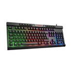 Rampage BYGAME-K2 Rainbow Aydınlatmalı Multimedia Oyuncu Klavyesi
