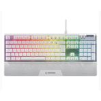 Rampage Carbon Beyaz Ful RGB Q Gaming Mekanik Oyuncu Klavye