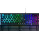 Rampage Carbon Mekanik Gaming Oyuncu Klavyesi Kablolu Blue Switch RGB Aydınlatmalı Oyun İçin Bilek Destekli