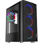 Rampage Carisma 4 Adet Rainbow Fanlı Gaming Oyuncu Bilgisayar Kasası