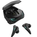 Rampage Clutch T01 4 Mikrofonlu ENC+ANC V5.3 TWS Siyah Oyuncu Bluetooth Kulaklık