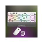 Rampage Eclıpse Beyaz Usb Rgb Aydınlatmalı Q Gaming Oyuncu Klavye Mouse Set
