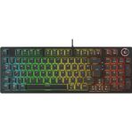 Rampage Enigma USB RGB Aydınlatmalı Red Switch Tam Türkçe 1800 Kompakt Dizilim Gaming Mekanik Klavye Siyah