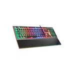 Rampage Gri/Siyah USB RGB Aydınlatmalı İnce Tasarım Red Switch Gaming Oyuncu Klavyesi KB-R101 IMPRESSIVE