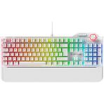 Rampage Hydra R6 Full Rgb Led Beyaz Gaming Pro Red Switch Q Aluminyum Kaplama Multimedia Mekanik Klv
