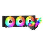Rampage IceBlade C8 Siyah 360 mm 72CFM 2000 RPM ARGB AM5 LGA1700 Uyumlu Ledli Tüplü Sıvı Soğutmalı CPU Fan