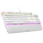 Rampage Kb-R86 Umbra Beyaz Usb Rainbow Aydınlatmalı Blue English Mekanik Gaming Oyuncu Kablolu Klavye