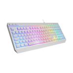 Rampage Km-r57 Beyaz Rgb Aydınlatmalı Q Oyuncu Multmedia Klavye Ve 12800 Dpı Mouse Gaming Set