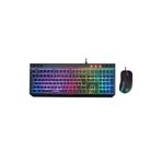 Rampage KM-R57 Seraphic Siyah Rgb Oyuncu Multimedia Klavye ve 12800 Dpi Mouse Gaming Set