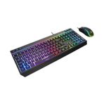 Rampage Km-r57 Siyah Rgb Aydınlatmalı Q Oyuncu Multmedia Klavye Ve 12800 Dpı Mouse Gaming Set