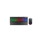Rampage KM-RX7 FORTUNA V2 Gökkuşağı Aydınlatmalı Usb Combo Q Klavye +12800Dpi Mouse