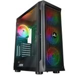 Rampage Prolix Mesh 650W 80+ Siyah Temperli Cam 4x120mm ARGB Fan ATX Mid-Tower Gaming (Oyuncu) Kasası
