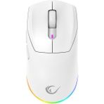 Rampage Prote M5 Bluetooth-Kablosuz-Kablolu Mouse Rgb Şarjlı 24000 Dpı 3311 Hafif Gaming Mouse Oyuncu Mouse - Beyaz