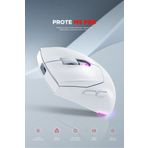 Rampage Prote M5 Pro Kablosuz Beyaz Rgb Ledli Şarjlı 26000 Dpı 3395 Sensor Gaming Oyuncu Mouse