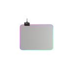 Rampage Pulsar Rgb M 252*328*3MM Rgb Ledli 32,8×25,2 cm Gaming Oyuncu Mouse Pad Kaymaz Taban Masa Matı Gri