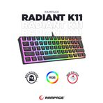 Rampage Radiant K11 Kırmızı Switch Type C RGM Mekanik Oyuncu Klavyesi