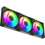 Rampage Rampage Cyclops F30 45CFM 2000RPM 3X12CM Argb Fan AURA3P+4P 3in1 Aıo Tümleşik Siyah Kasa Fan Kiti