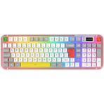 Rampage Reflect 99 Sessiz Beyaz / Gri Rgb Q Membrane Oyuncu Klavyesi