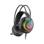 Rampage RM-K27 X-Jammer 3.5 MM 7 Renk Ledli Kulak Üstü Oyuncu Kulaklığı
