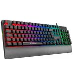 Rampage Rmk-Gx9 Pulsar Sıyah Usb Rgb Aydınlatmalı Q Blue Swıtch Gamıng Mekanık Oyuncu Klavyesi Rampage Outlet