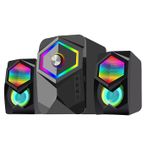 Rampage Rms - 175bt 2 + 1 5 W x 2 Bluetooth + Usb - Tf - Fm Rainbow Aydınlatmalı Gaming Speaker