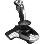 Rampage RMX23 Cockpit USB Titreşimli Joystick Oyun Kolu PC Uyumluluğu ile Yüksek Hassasiyet - Siyah - Gri