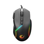 Rampage SMX-G39 COMFORT RGB Makrolu Ergonomik Optik Kablolu Oyuncu Mouse
