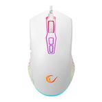 Rampage SMX-G68 SPEAR V2 FULL RGB 12800 DPI Beyaz 7D Makrolu Gaming Oyuncu Mouse