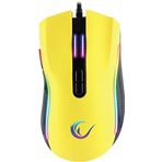 Rampage SMX-R44 Makrolu Sarı 6400dpi RGB Ledli Gaming Oyuncu Mouse