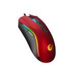 Rampage SMX-R44 V2 Makrolu Kırmızı 12800 DPI RGB Ledli 80 Million Huano Switch Gaming Oyuncu Mouse Uyumlu