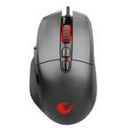 Rampage SMX-R650 10.000Dpi Usb Siyah Makrolu Gaming Mouse + Mousepad