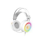 Rampage Stormy Surround 7,1 USB RGB LED Oyuncu Kulaklık+Mic - Beyaz