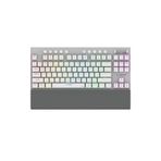Rampage TKL 2.4Ghz+Bluetooth Kablosuz Slim Low Profile RGB Mekanik Red Switch TürkçeQ Gaming Oyuncu Klavyesi