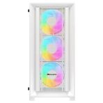 Rampage Voyager 750W 80+ Bronze Rgb Beyaz Atx Mid Tower Gaming Kasa