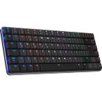 Rampage W-GRANITE Siyah/Gri Low Profile BLUE SWITCH Q RGB 2,4 ghz+ BT Mekanik Gaming Oyuncu Klavye - 1