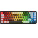 Rampage Yoru Mini Pro Outemu Swich Q Mekanik Gaming Oyuncu Klavye Siyah, Gri