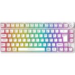Rampage Zephyra 75 Beyaz Rgb Us Q Sessiz Membrane Oyuncu Klavyesi