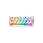 Rampage ZEPHYRA Beyaz RGB Q Oyuncu Klavyesi Sessiz Membrane