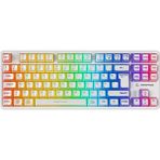 Rampage Zephyra Tkl Rgb Beyaz Sessiz Türkçe Q Gaming Klavye Keyboard Kompakt Profesyonel Oyuncu Klavyesi