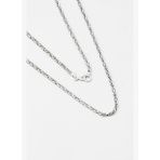 Ramses 60 Cm Gümüş Erkek Kral Zincir Kolye