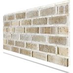Ramsoy Taş Desen Strafor Panel Hafif EPS Malzeme ile 100x50 cm İç Mekan Uygulaması