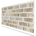 Ramsoy Taş Desen Strafor Panel Hafif EPS Malzeme ile 100x50 cm İç Mekan Uygulaması