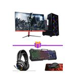 RAMTECH BİLGİSAYAR DUST X50 İ5-4570 RAM16GB SSD256GB HDD500GB RX580 8GB 23,6"MONİTÖR MASAÜSTÜ OYUN BİLGİSAYARI