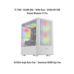 RAMTECH BİLGİSAYAR L770 İ7 7700 Rx580 8Gb 32Gb Ram 512Gb M2 Nvme SSD Oyuncu Masaüstü Bilgisayarı Windows 11 Pro
