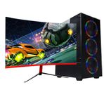 Ramtech Full Force FF43 i5-4570 16GB RAM 500GB + 512GB SSD GTX 1050 Tİ 23.6 inç Monitör Oyun Bilgisayarı