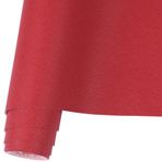 Ramya Düz Renk Suni Deri Levha Rulo 12"X53" (30 cm x 135 cm), Suni Deri Kumaş El Sanatları, Fiyonk, Deri Küpe, Kendin Yap Projeleri Dikmek İçin Çok Uygundur (Bordo Kırmızı)