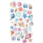 Rana İkra Art Deniz Kabuğu Temalı Sticker Seti (5 Sayfa 160 Adet)