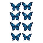 Rana İkra Art Karışık Desenli Kelebek Sticker Seti (6 Sayfa)