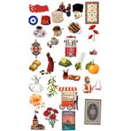 Rana İkra Art Türkiye Temalı Sticker Seti (4 Sayfa)